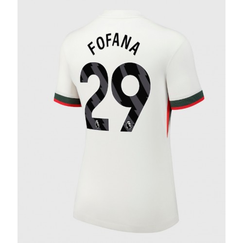 Chelsea Wesley Fofana #29 Fußballbekleidung Auswärtstrikot Damen 2025-26 Kurzarm